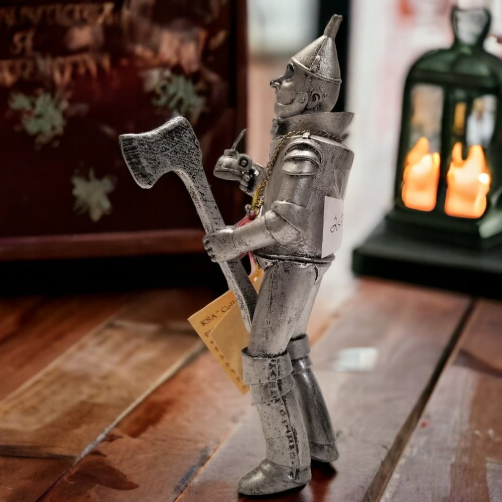 Vintage 1998 Wizard of Oz Tin Man Figurine Kurt S Adler/Turner Ent. Collectible - Picture 3 of 14